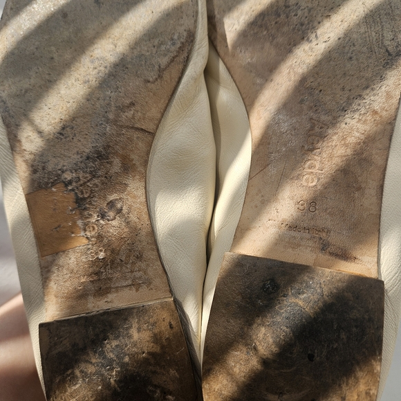 Aeyde Uma Leather Mary-Jane Flats Size EUR 38/USA 7.5 - Picture 5 of 5